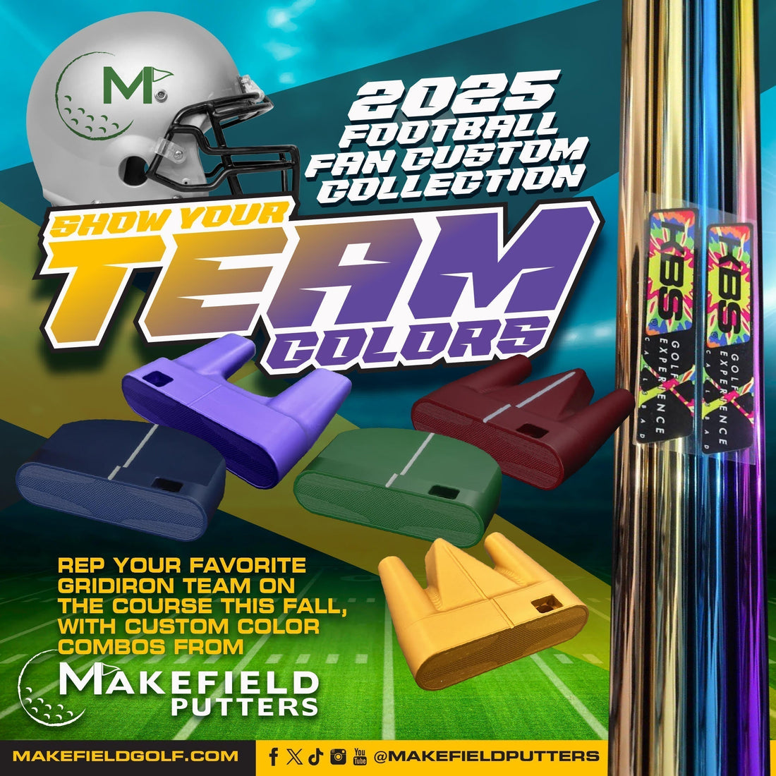 The Makefield Putters Football Collection 🏈
