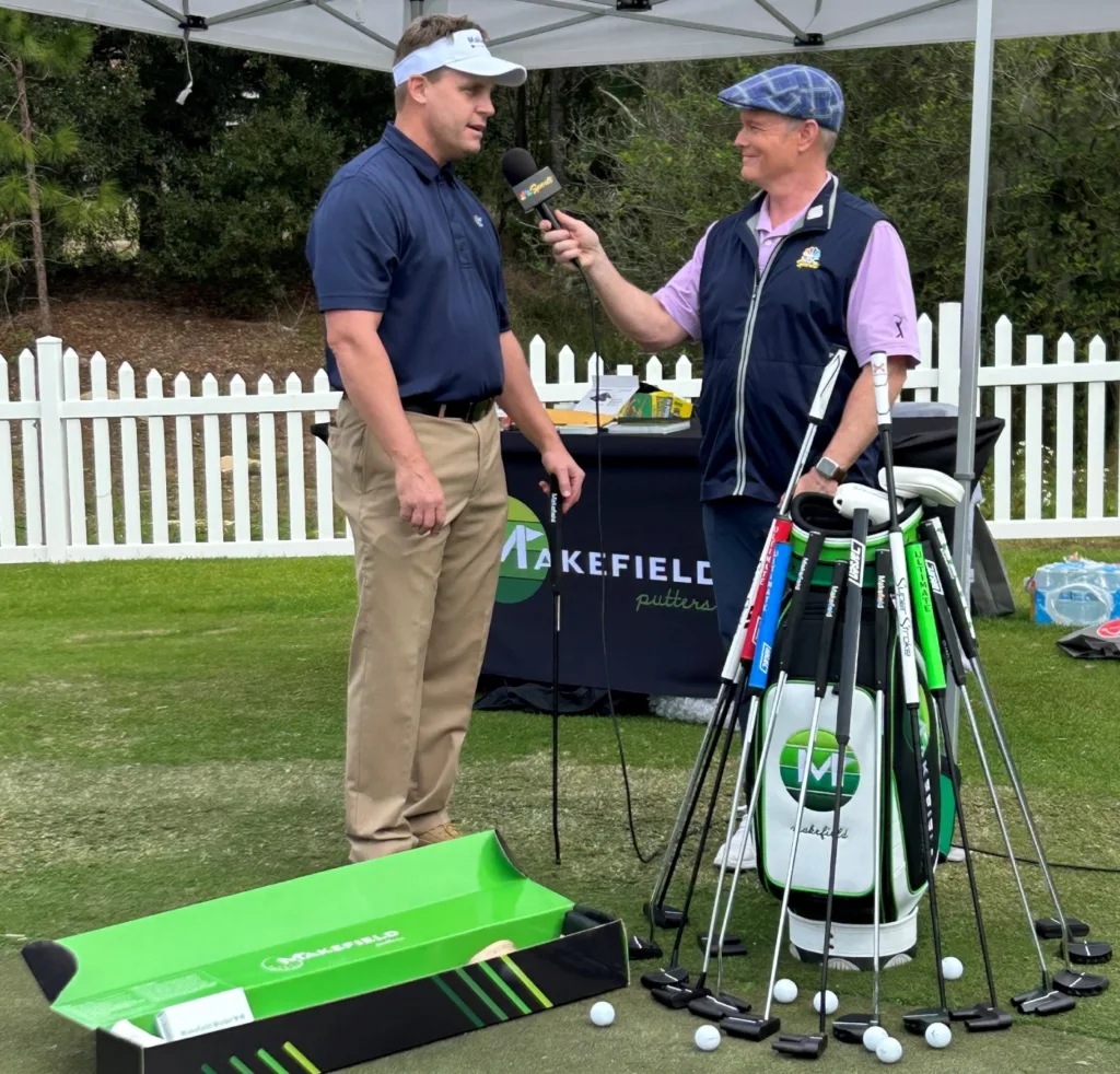 makefield putters golf channel interview